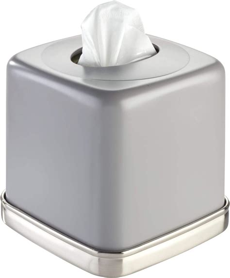 brushed metal bathroom box|Amazon.com: Tissue Box Brushed Nickel.